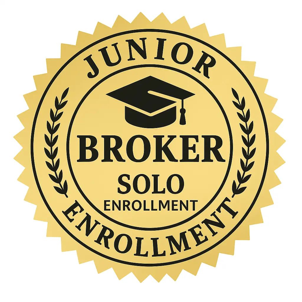 Junior Broker Program - Solo Enrollment